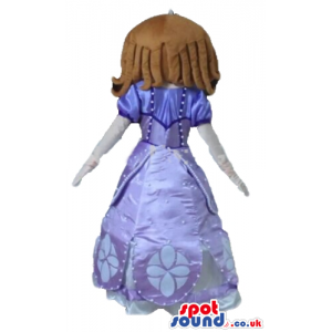 Mascot costume of little princess sofia the first - Custom