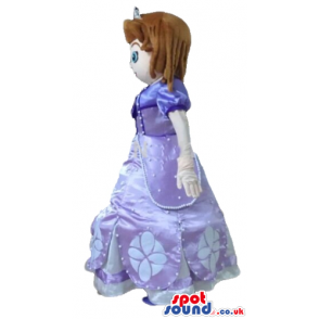 Mascot costume of little princess sofia the first - Custom