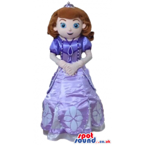 Mascot costume of little princess sofia the first - Custom