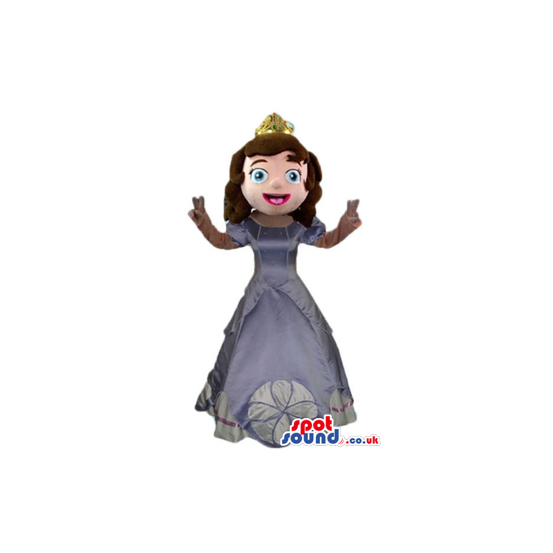 Mascot costume of little princess sofia the first - Custom