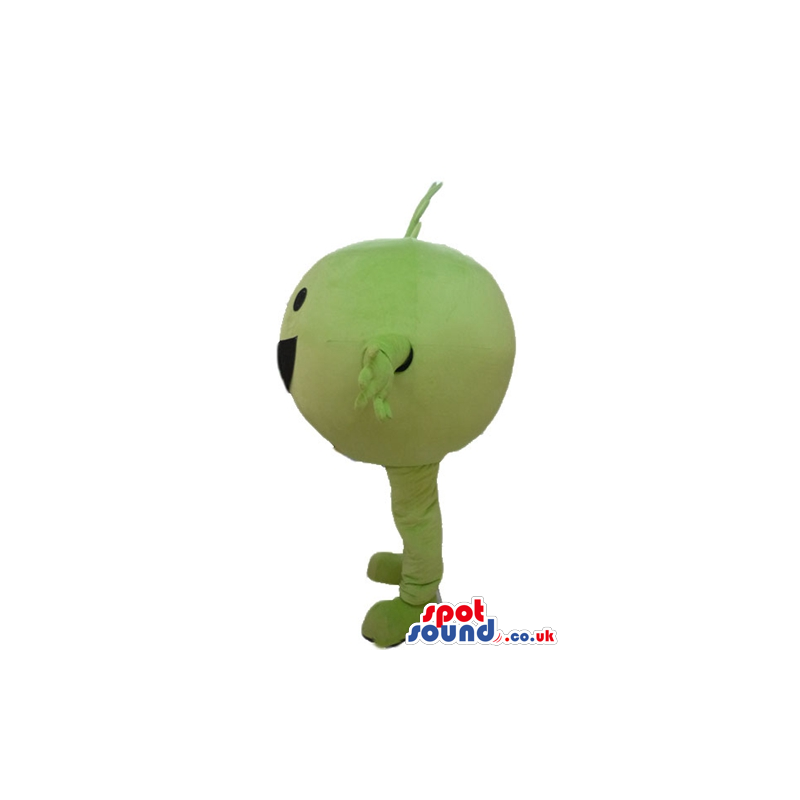 Smiling green grape - your mascot in a box! - Custom Mascots