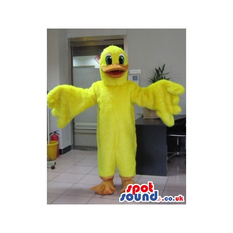 Customizable Yellow Duck Animal Plush Character Mascot - Custom