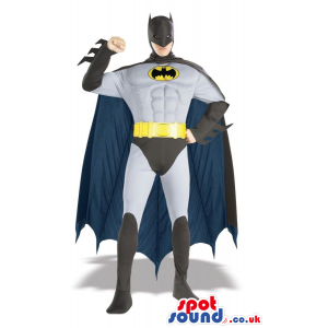 Buy Mascots Costumes in UK - Realistic Cool Batman Character Adult Size  Costume Sizes L (175-180CM)