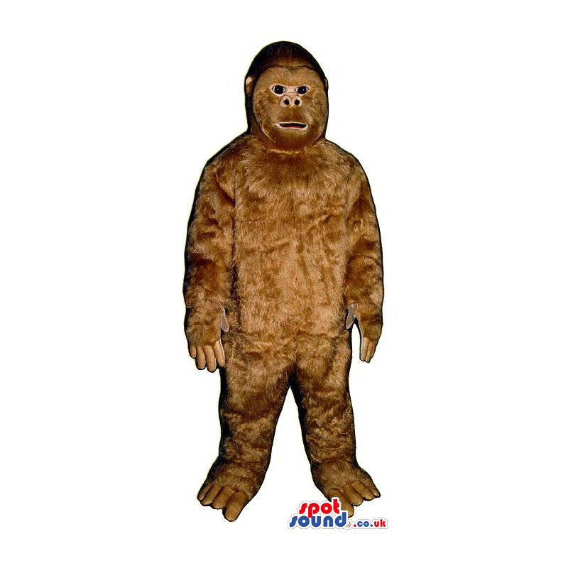 Amazing And Realistic Brown Ape Animal Plush Mascot - Custom