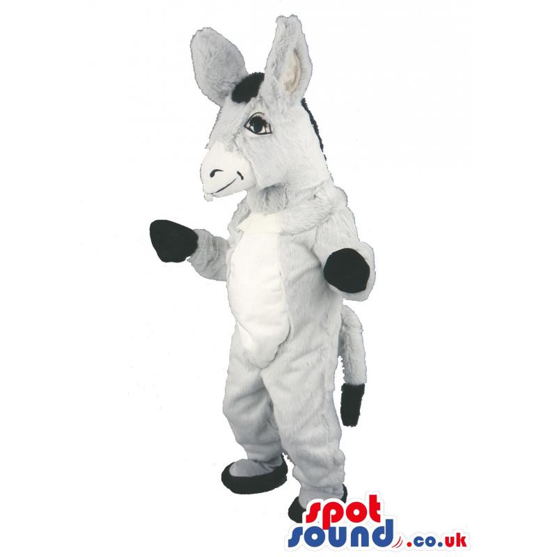Brown girl mascot with donkey ears - Our mascots Sizes L (175-180CM)