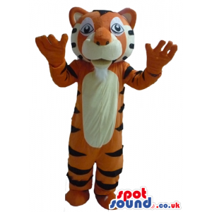 Mascot costume of a tiger - your mascot in a box! - Custom