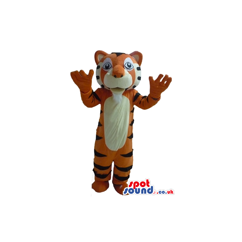 Mascot costume of a tiger - your mascot in a box! - Custom