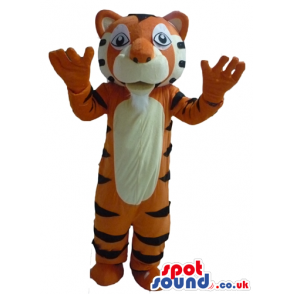 Mascot costume of a tiger - your mascot in a box! - Custom