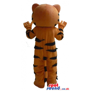 Mascot costume of a tiger - your mascot in a box! - Custom