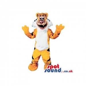 SPOTSOUND UK Mascot of the day : Tiger Animal Plush Mascot With A White Belly And White Beard. Discover our #spotsound #uk #mascots and all other Tiger mascotson our webiste : https://bit.ly/3sKy4o1505. #mascot #costume #party #marketing #events #mascots https://www.spotsound.co.uk/tiger-mascots/3871-tiger-animal-plush-mascot-with-a-white-belly-and-white-beard.html