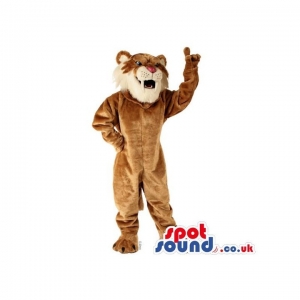 SPOTSOUND UK Mascot of the day : All Brown Plain Tiger Animal Plush Mascot Showing Its Jaws. Discover our #spotsound #uk #mascots and all other Tiger mascotson our webiste : https://bit.ly/3sKy4o1502. #mascot #costume #party #marketing #events #mascots https://www.spotsound.co.uk/tiger-mascots/3868-all-brown-plain-tiger-animal-plush-mascot-showing-its-jaws.html