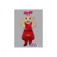 SPOTSOUND UK Mascot of the day : Alien Girl Mascot Wearing Red Dress With Dots And Ribbon. Discover our #spotsound #uk #mascots and all other Human Mascotson our webiste : https://bit.ly/3sKy4o316. #mascot #costume #party #marketing #events #mascots https://www.spotsound.co.uk/human-mascots/2533-alien-girl-mascot-wearing-red-dress-with-dots-and-ribbon.html