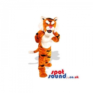SPOTSOUND UK Mascot of the day : Tiger Animal Plush Mascot With A White Belly And Brows. Discover our #spotsound #uk #mascots and all other Tiger mascotson our webiste : https://bit.ly/3sKy4o1504. #mascot #costume #party #marketing #events #mascots https://www.spotsound.co.uk/tiger-mascots/3870-tiger-animal-plush-mascot-with-a-white-belly-and-brows.html