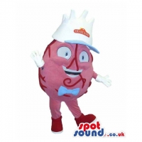 SPOTSOUND UK Mascot of the day : Original Heart Organ Mascot Wearing A Cap And A Bow Tie. Discover our #spotsound #uk #mascots and all other Mascots objecton our webiste : https://bit.ly/3sKy4o420. #mascot #costume #party #marketing #events #mascots https://www.spotsound.co.uk/mascots-object/2661-original-heart-organ-mascot-wearing-a-cap-and-a-bow-tie.html